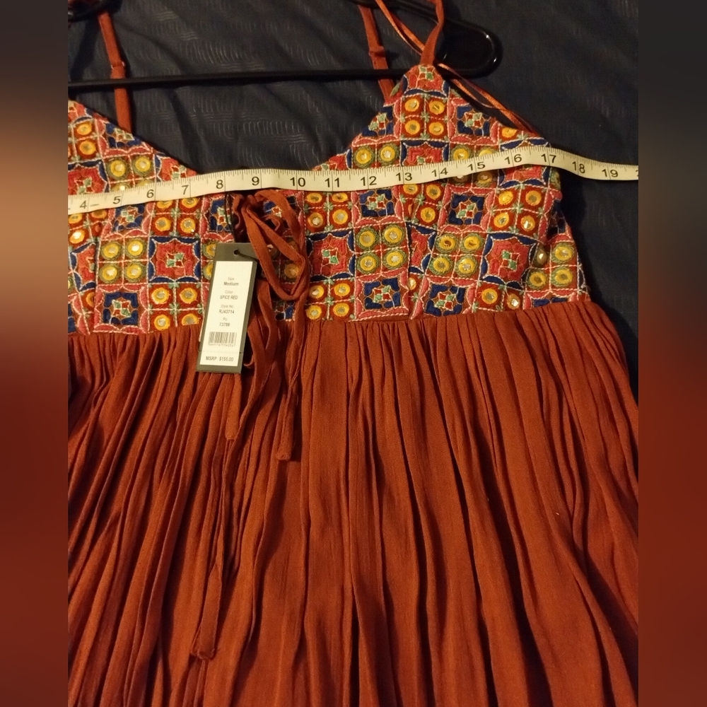 Romeo + Juliet Boho Patterned Sundress Size medium - Picture 7 of 11